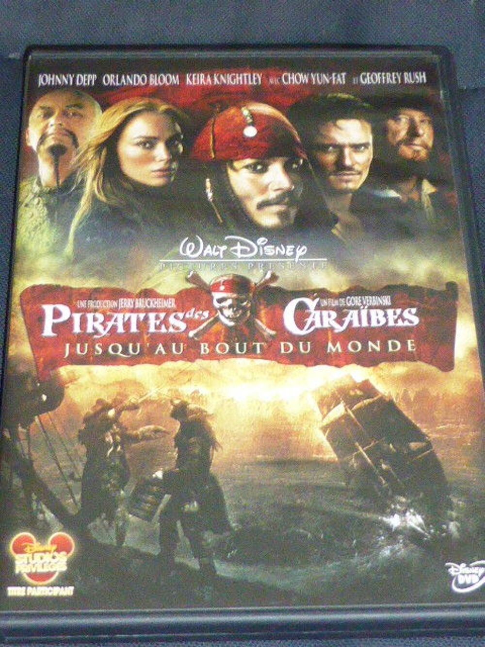 Pirates des Caraibes Jusqu'au bout du monde DVD et blu-ray
