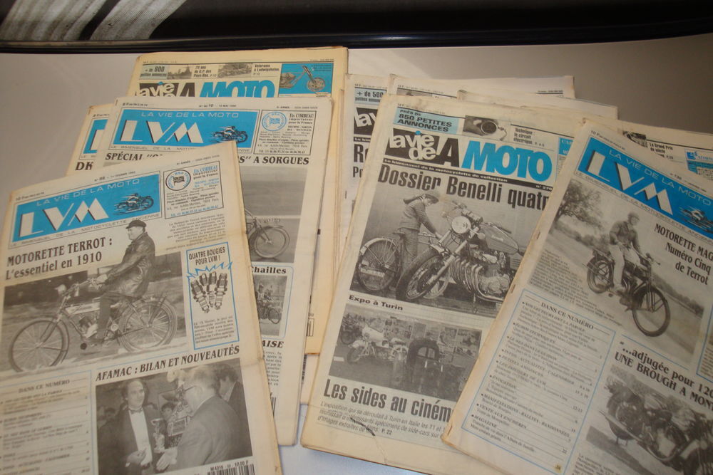 Revue LVM La vie de la moto Livres et BD