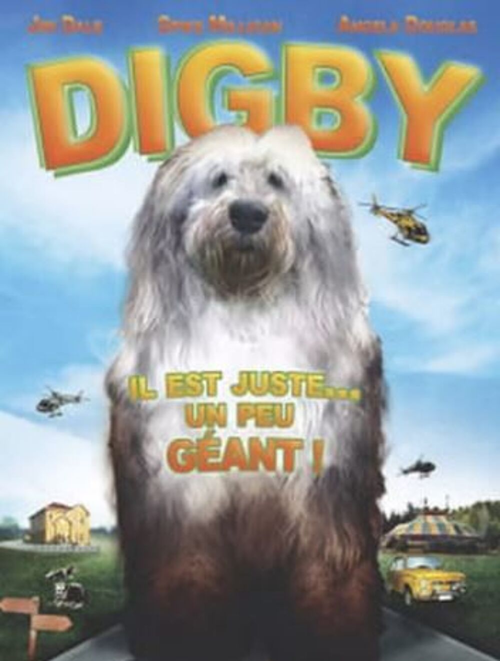 DIGBY LE PLUS GRAND CHIEN DU MONDE DVD et blu-ray