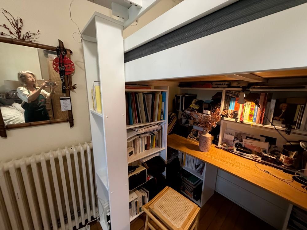 Lit mezzanine 2 personnes et accessoires Sobreal pin massif Meubles