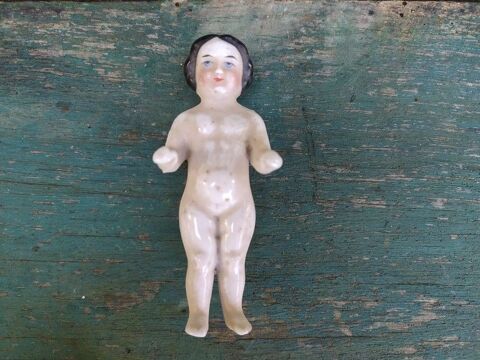 Ancienne Poupée Miniature Porcelaine XIXème German China Dol 130 Loches (37)