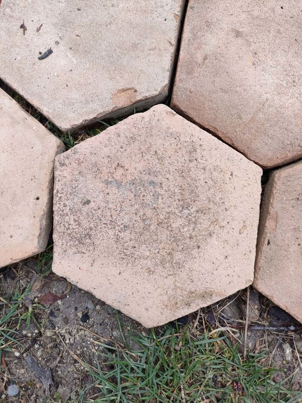 Carreaux en terre cuite naturelle Jardin