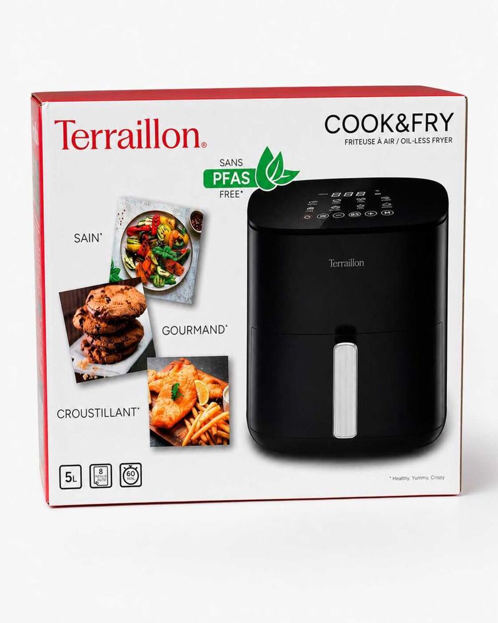 Friteuse &agrave; air Terraillon Cook&amp;Fry 5L neuve &agrave; vendre Electroménager