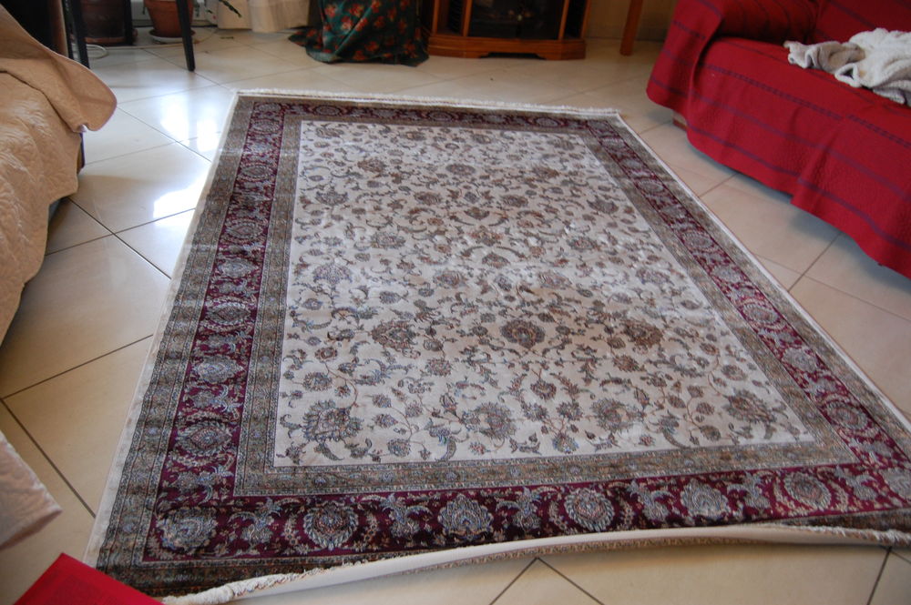 Tapis Persan ( 3,68 m&sup2;) - fait &agrave; la main Décoration