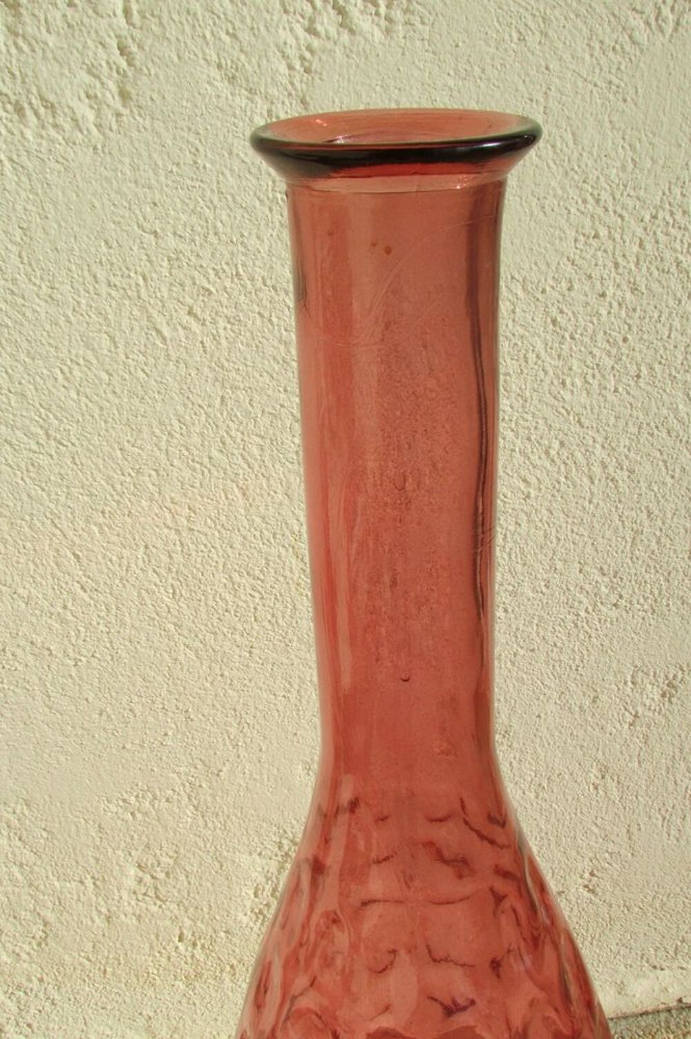 Grand vase en forme de jarre ou de grande bouteille Décoration