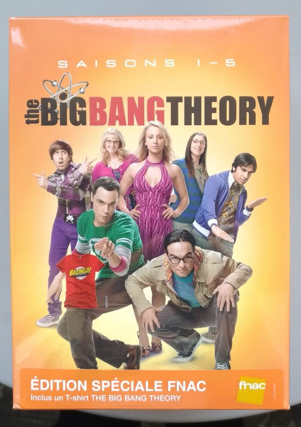 The big bang theory, Saisons 1 &agrave; 5
DVD et blu-ray