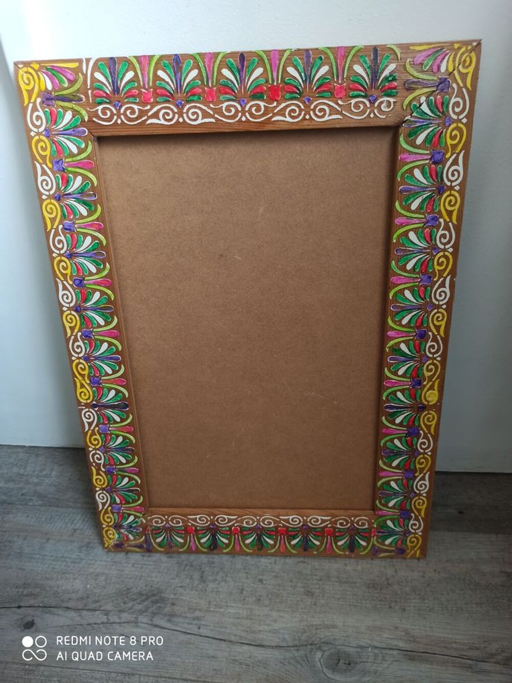 Encadrement /Cadre effet mosaiques en reliefs Décoration