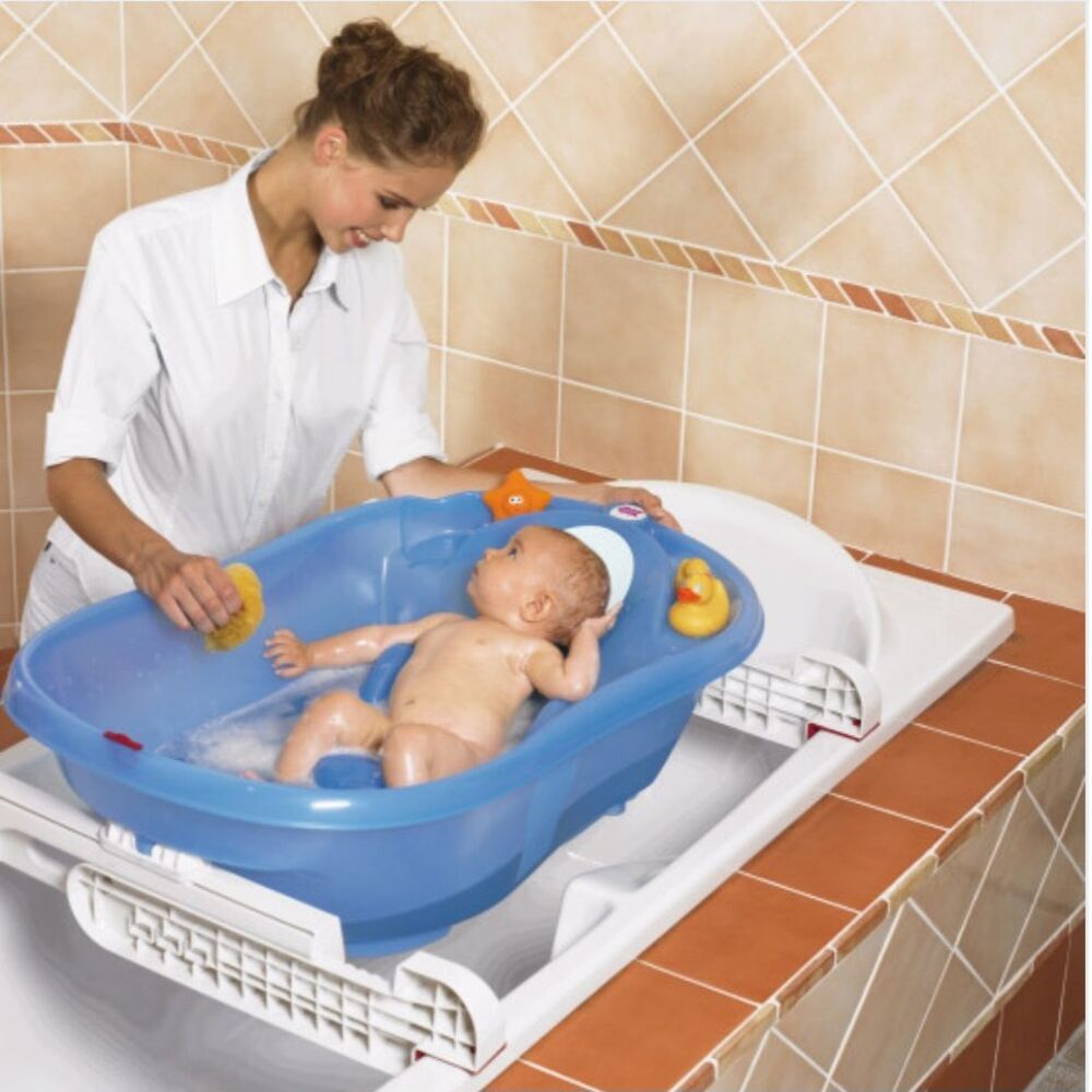 BAIGNOIRE BEBE AVEC BARRES - OK Baby mod&egrave;le Onda
Puériculture