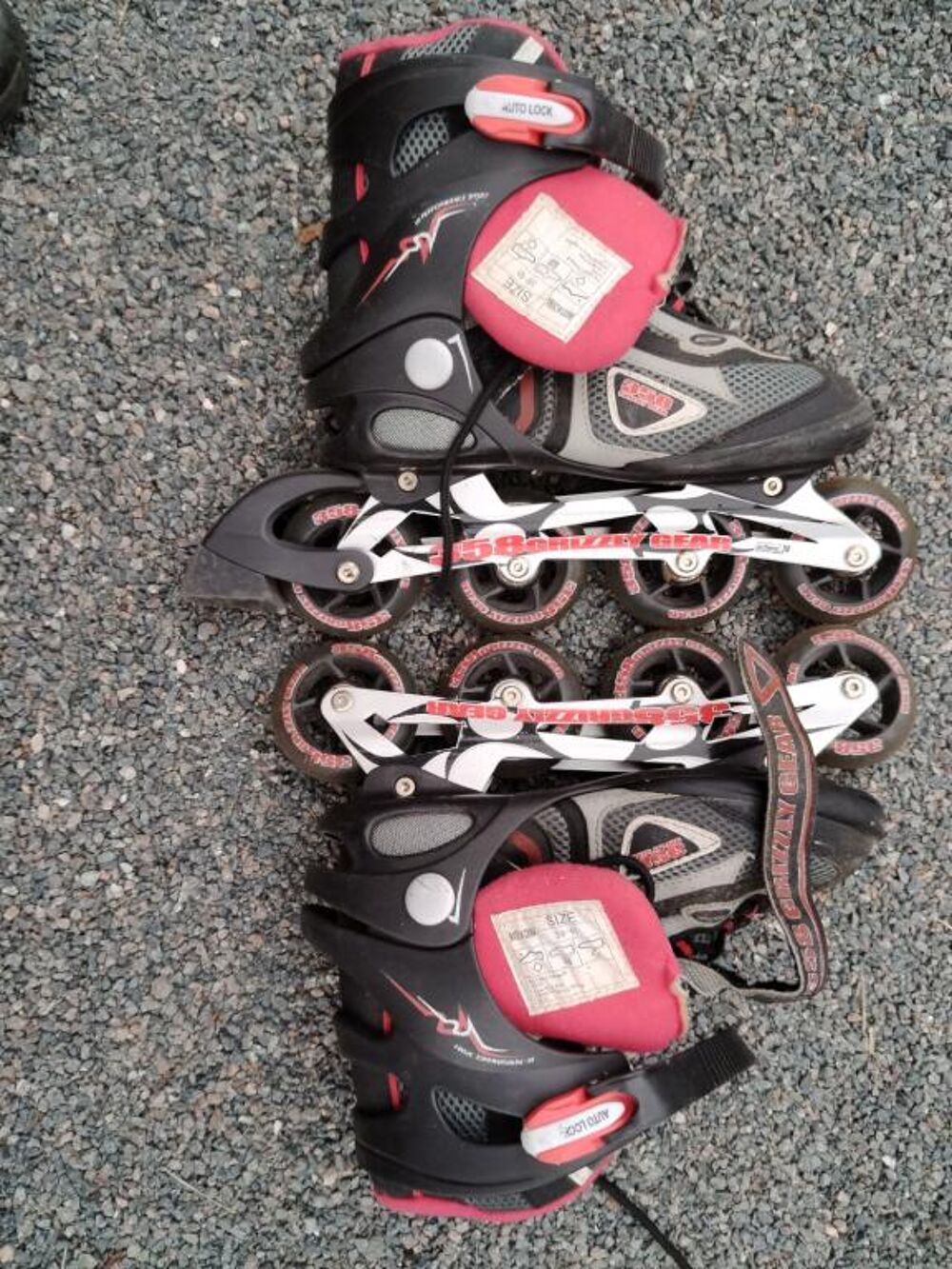2 paires de rollers Sports
