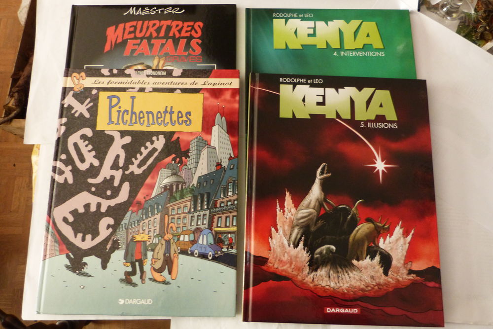 BD A CHOISIR - KENYA - MAESTER - ERNST - ECT ECT ECT Livres et BD