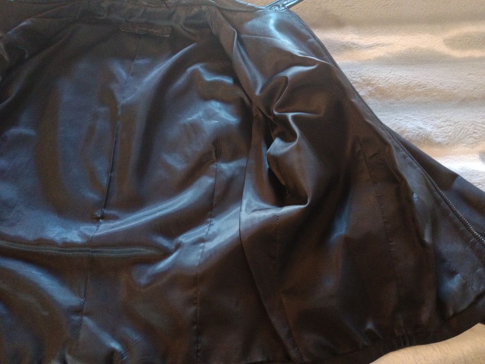 Veste courte de printemps cuir d'agneau Jamie Page Vêtements