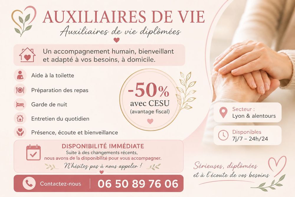   Auxiliaire de vie 