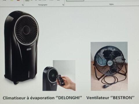 PACK CLIMATISATION (climatiseur mobile + ventilateur) Châtillon (92)
