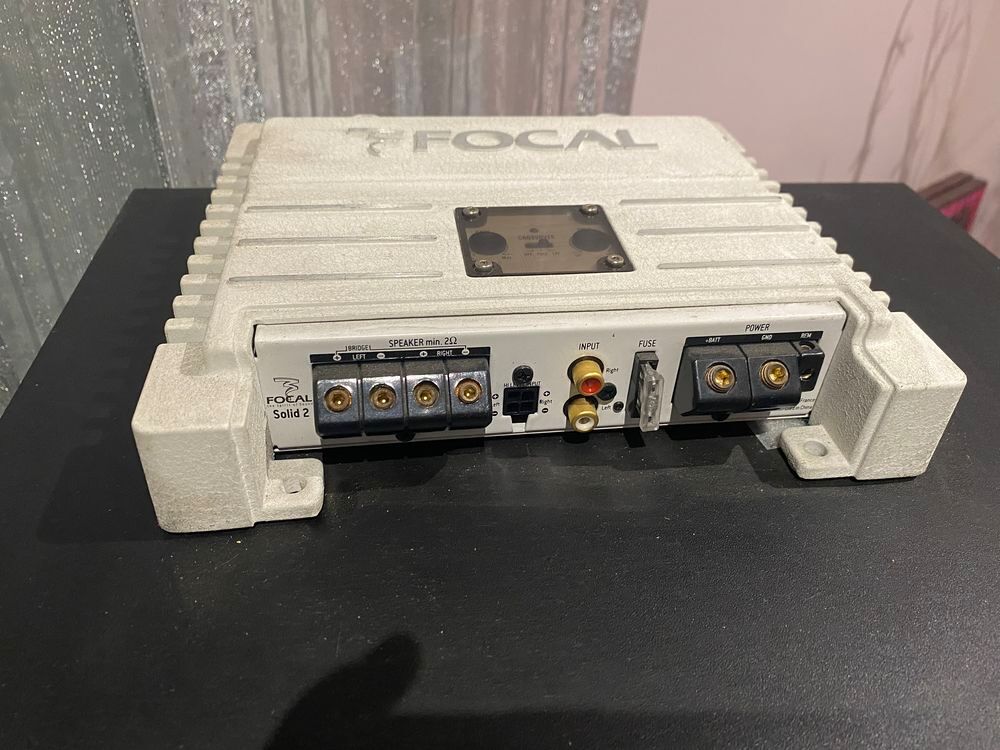 Caisson Focal SB25 SPL + Ampli Focal Solid 2 Audio et hifi