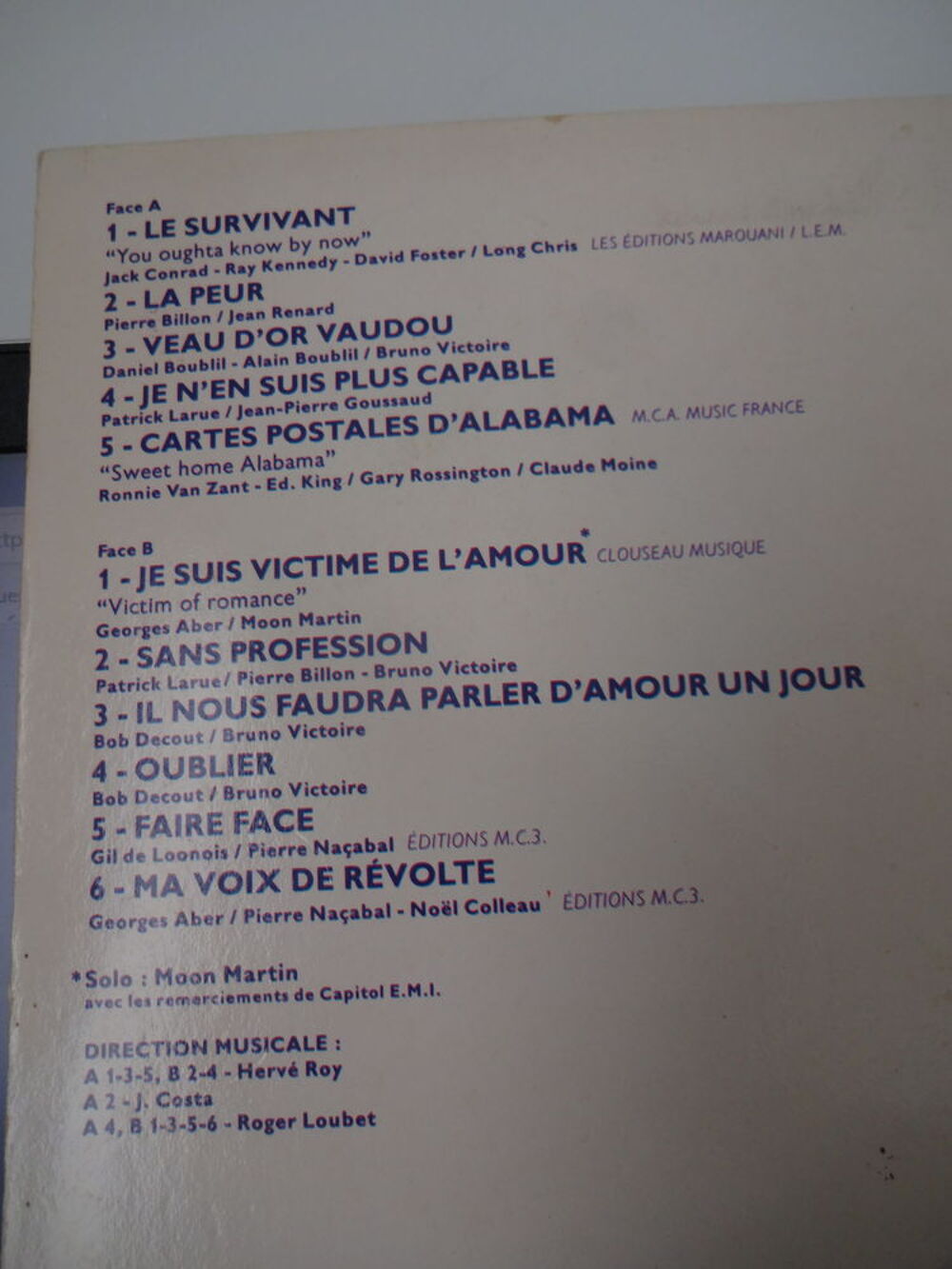 JOHNNY HALLYDAY vinyle 33 tours
CD et vinyles
