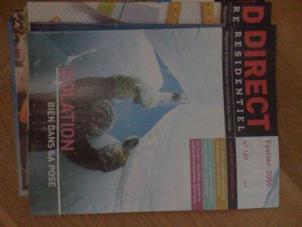 Revues Direct R&eacute;sidentiel Livres et BD