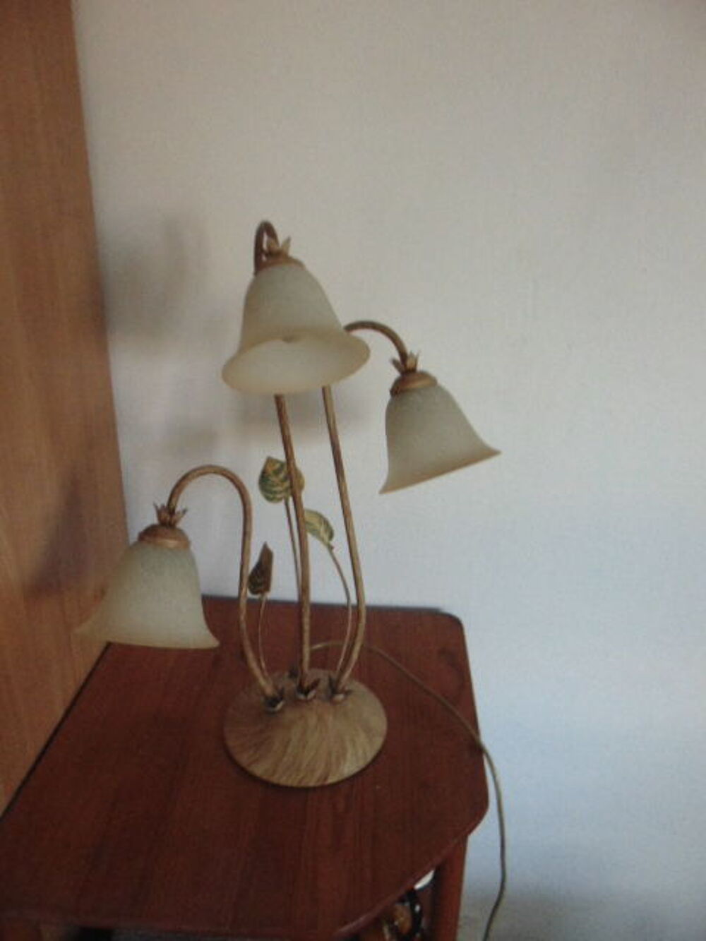 Lampe florale italienne ? Artigiana Lampadari ?? Décoration