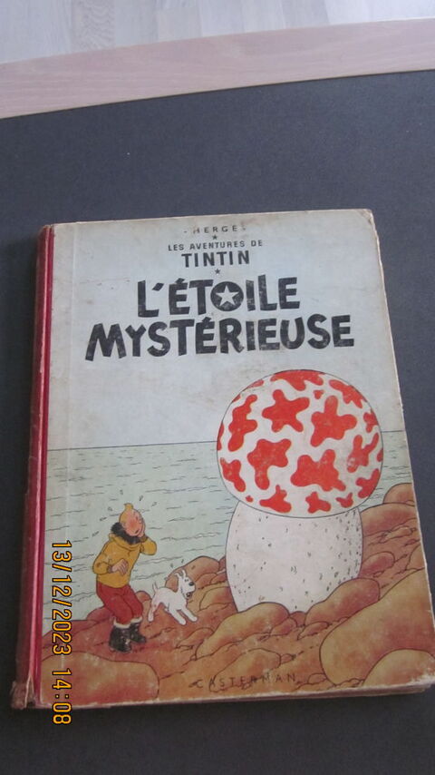 B D TINTIN L'ETOILE MISTERIEUSE DE 1960 D R  20 Coquelles (62)