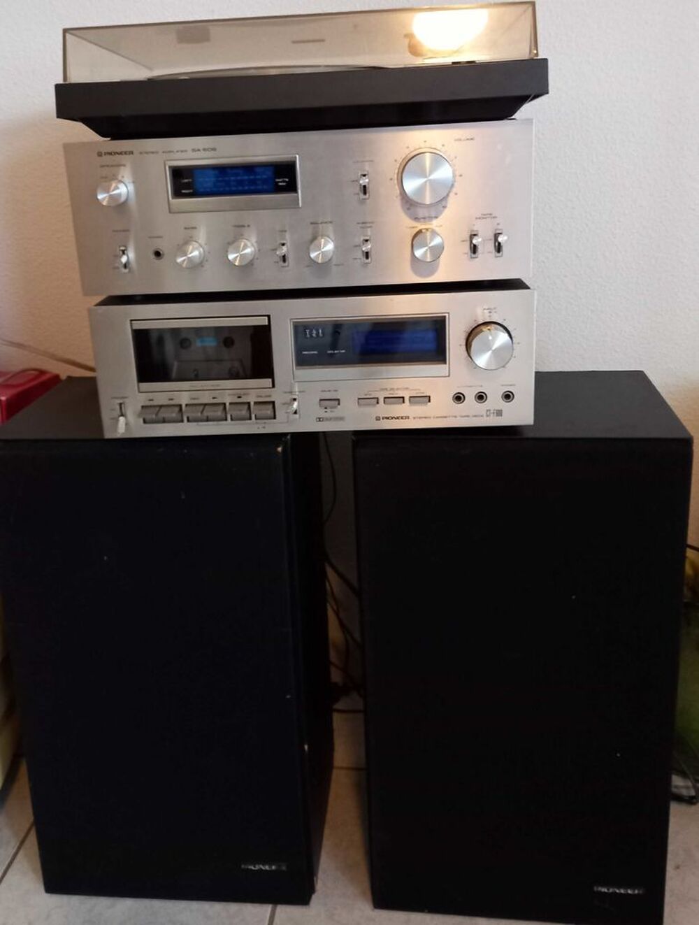 Chaine st&eacute;r&eacute;o hifi platine vinyles Audio et hifi