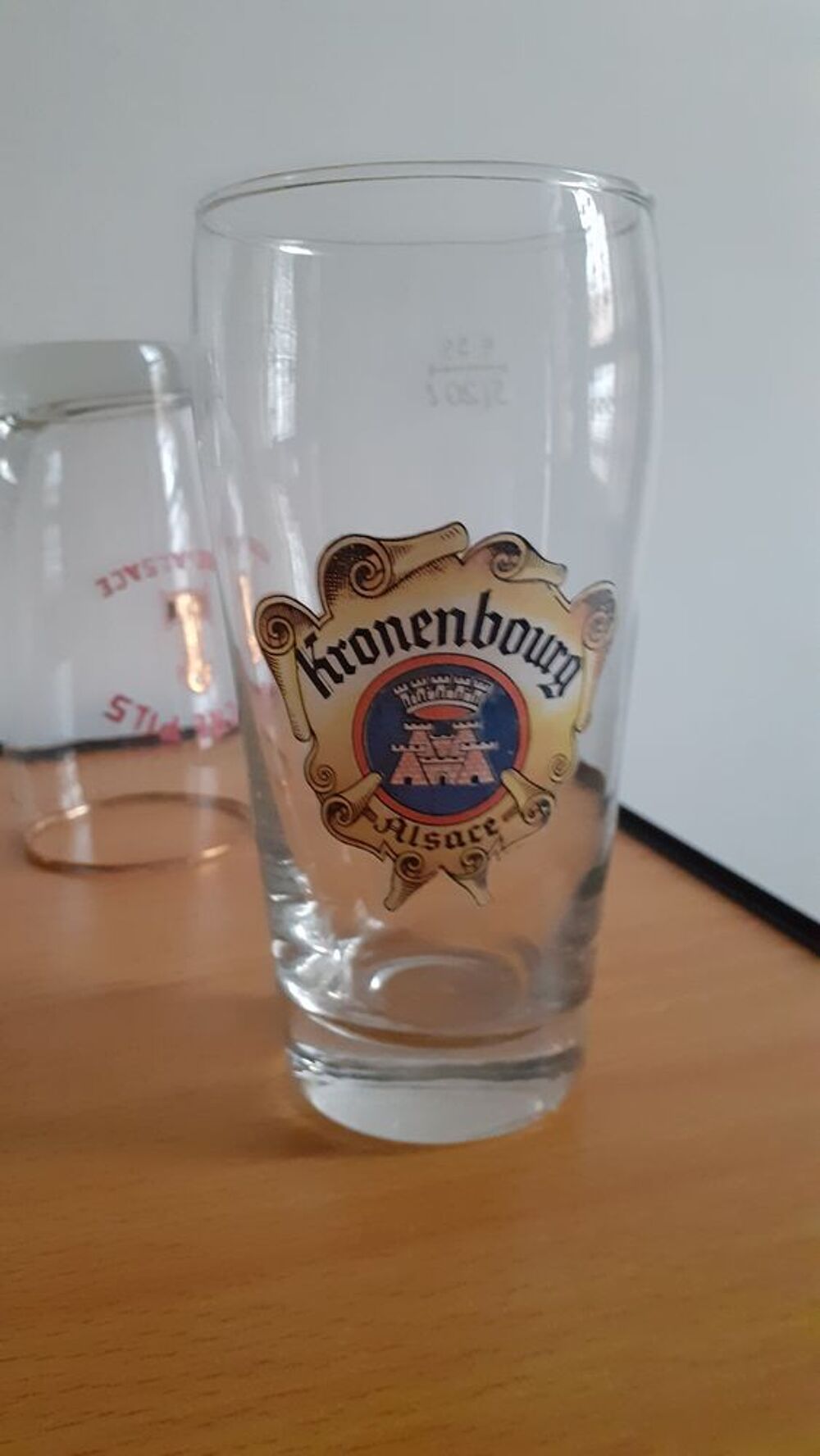 Lot de 5 verres &agrave; bi&egrave;re bistro d&eacute;pareill&eacute;s anciens Décoration