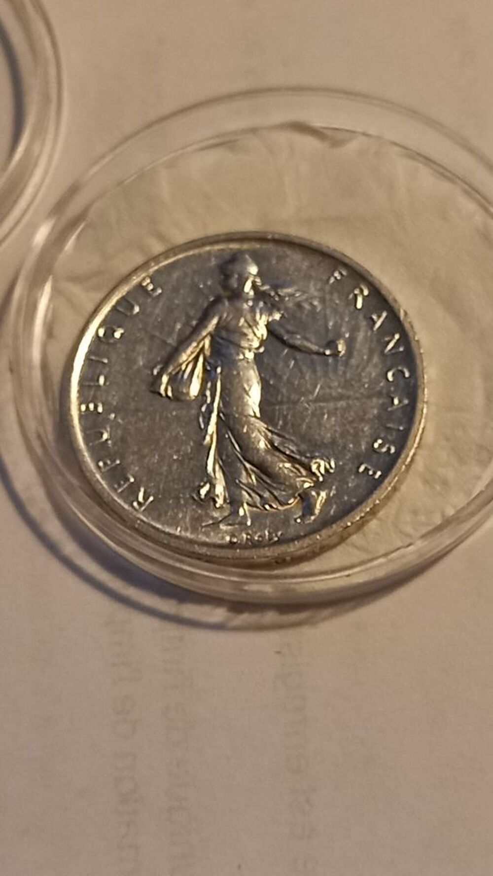 5 francs semeuse argent SPL Bijoux et montres