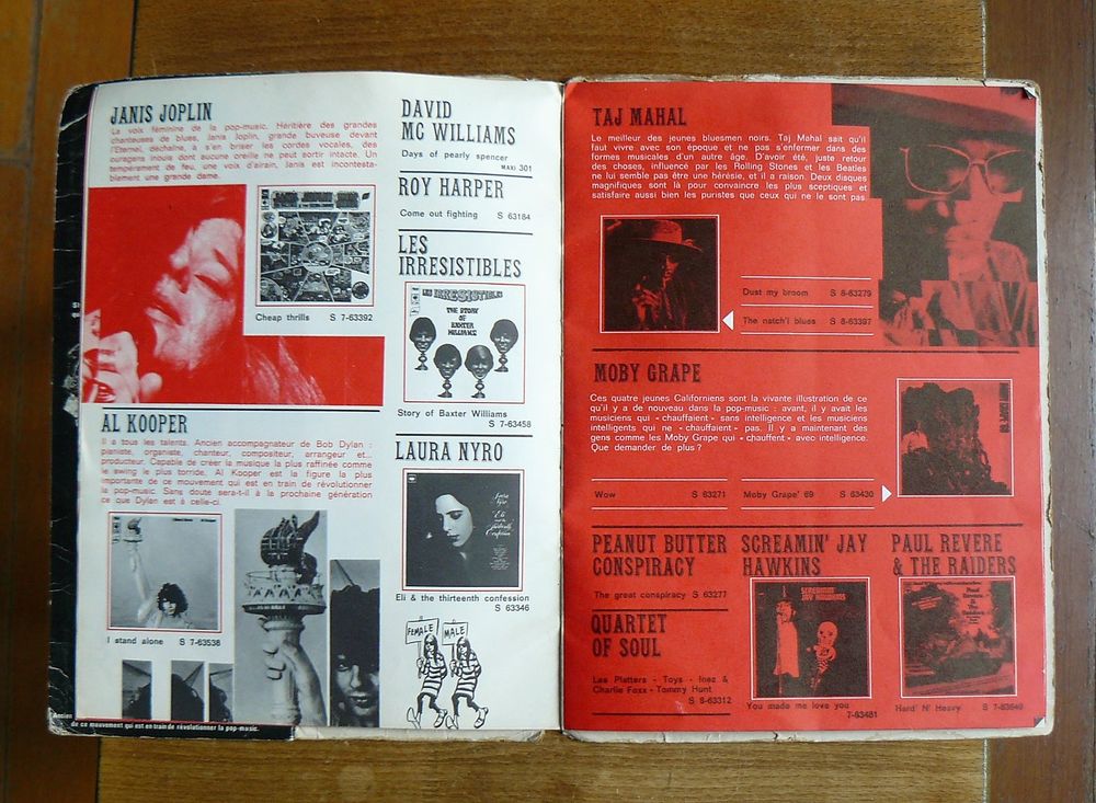  EP Pop Music Revolution: Bob Dylan, Al Kooper, ... - 1969 CD et vinyles