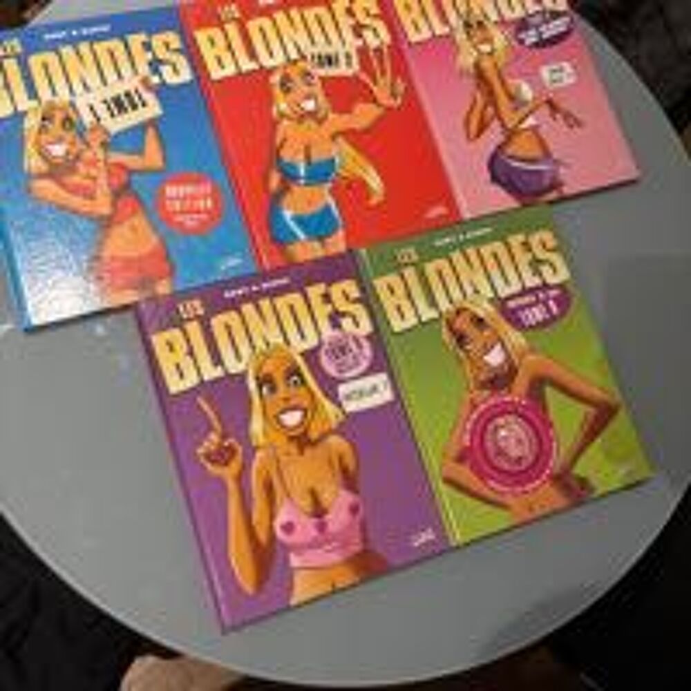 lot bd les blondes tomes 1 2 4 5 6 Livres et BD