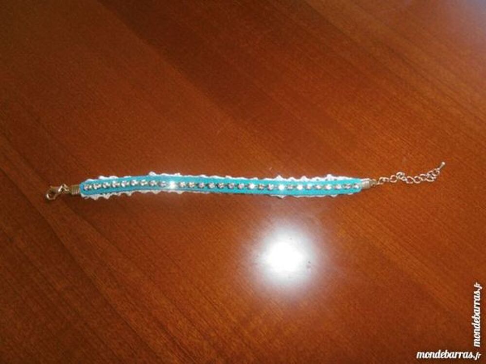 Bracelet r&eacute;versible &agrave; strass (28b) Bijoux et montres