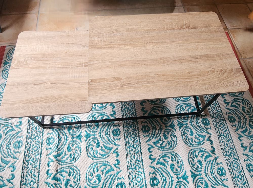 Table basse bois et fer Meubles