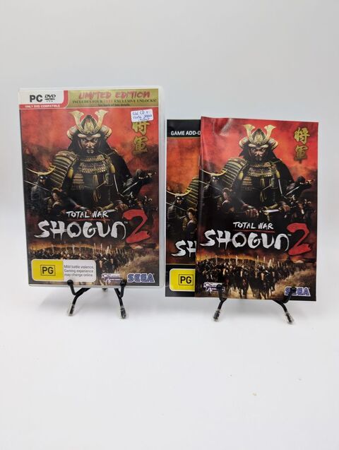 Jeu PC Total War Shogun 2 Limited Edition en boite, complet 9 Vulbens (74)