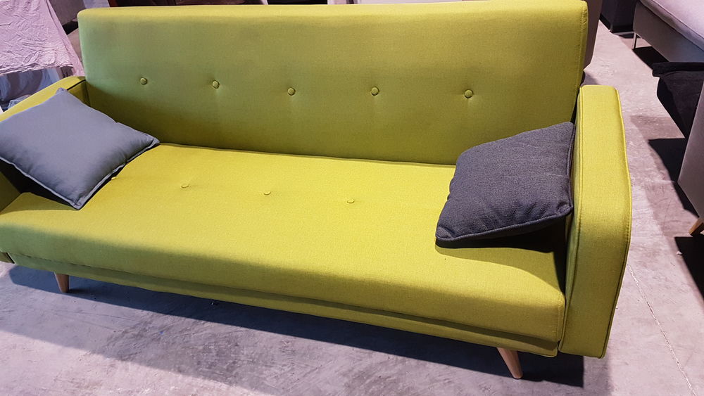 Vend banquette lit vert anis Meubles