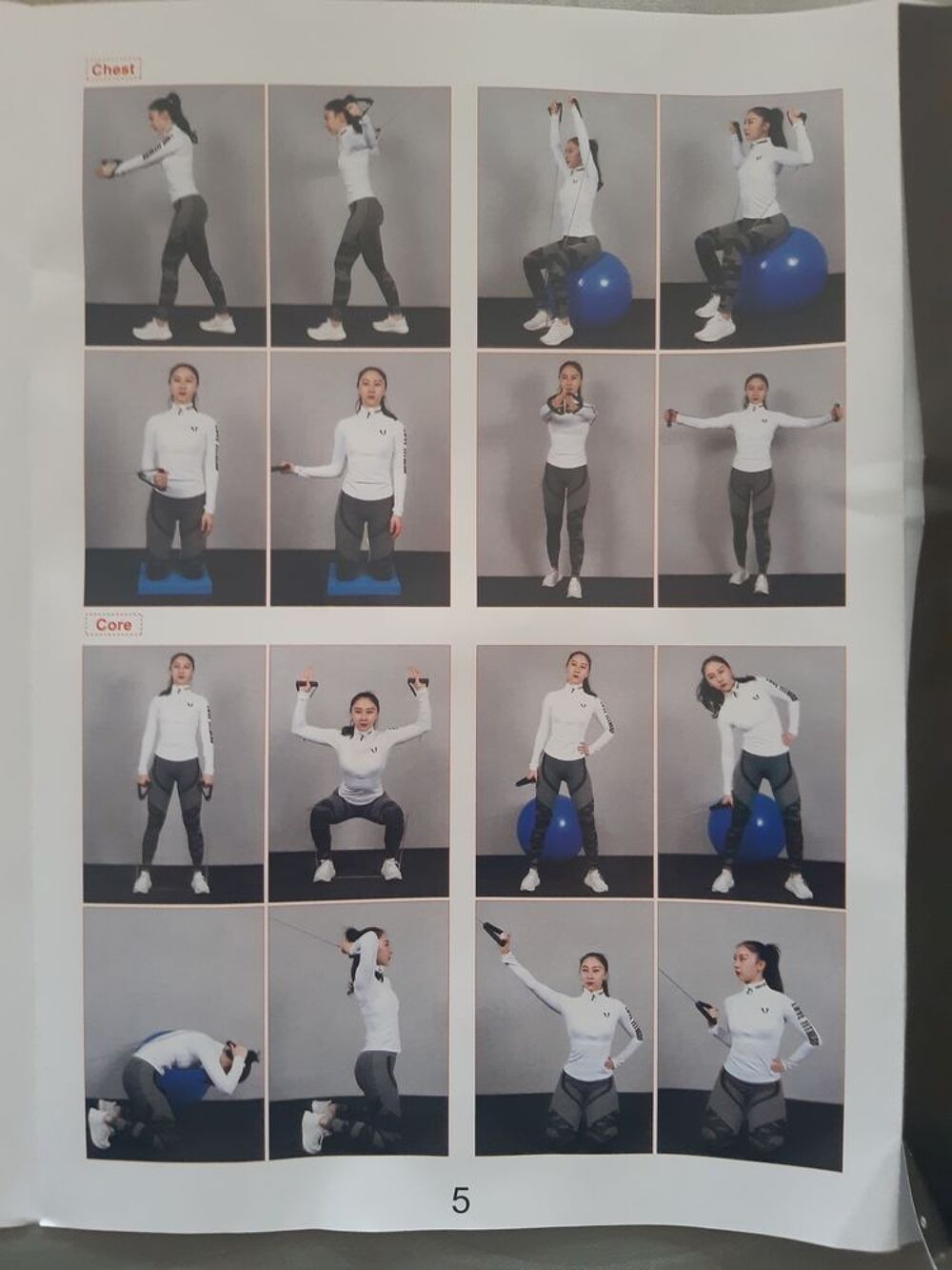 bandes de r&eacute;sistance en latex naturel 16 Pi&egrave;ces musculation Sports