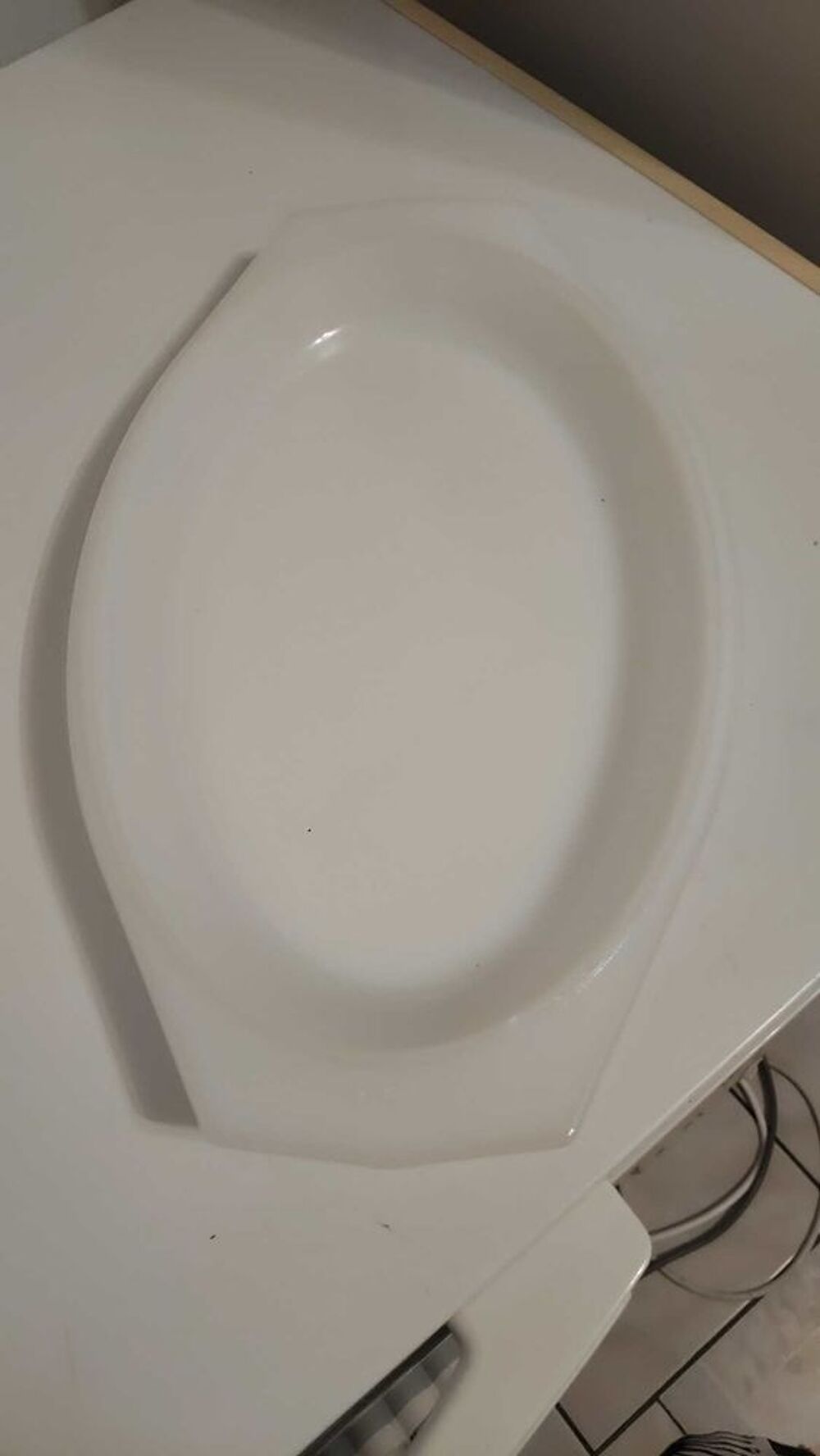 plat ovale blanc Electroménager