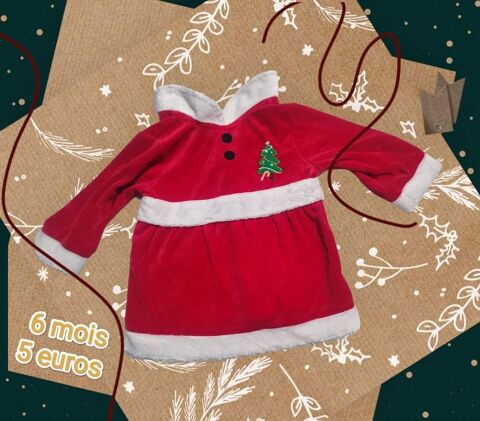 vtements Nol fille 6 mois 5 Forbach (57)