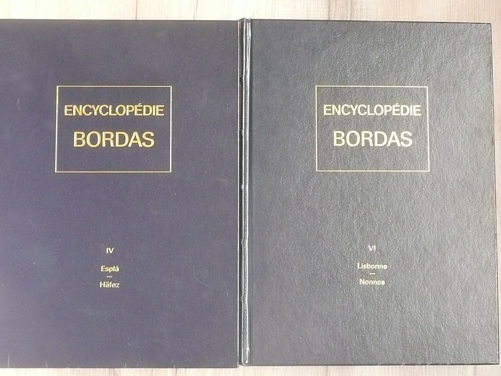 Encyclop&eacute;die BORDAS en 10 volumes Livres et BD