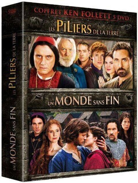 Coffret 5 DVD : Les piliers de la terre + Un monde sans fin 30 Neuilly-Plaisance (93)