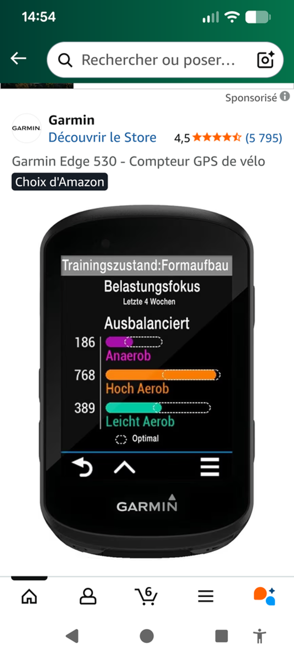 Garmin Edge 530 Sports