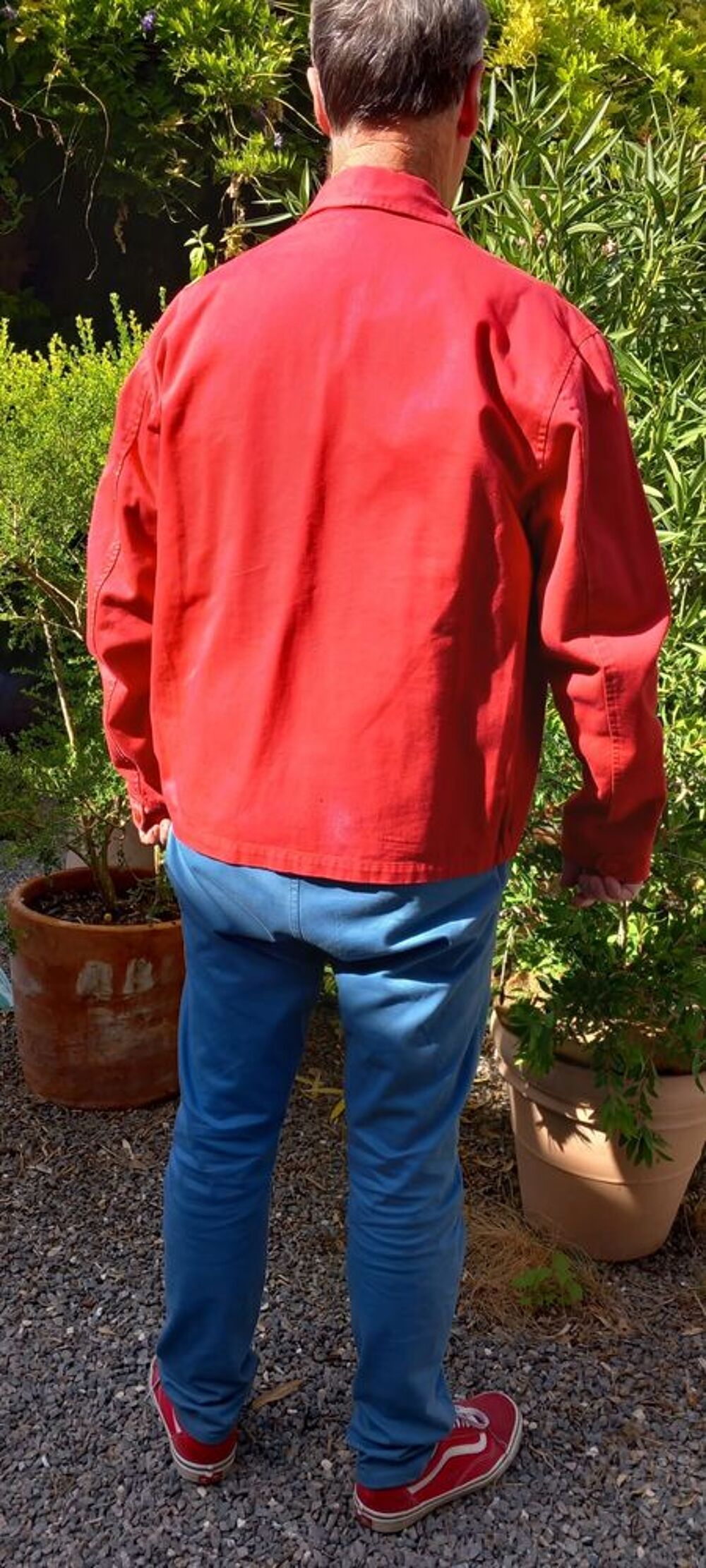 Blouson homme coton rouge Chevignon Vêtements