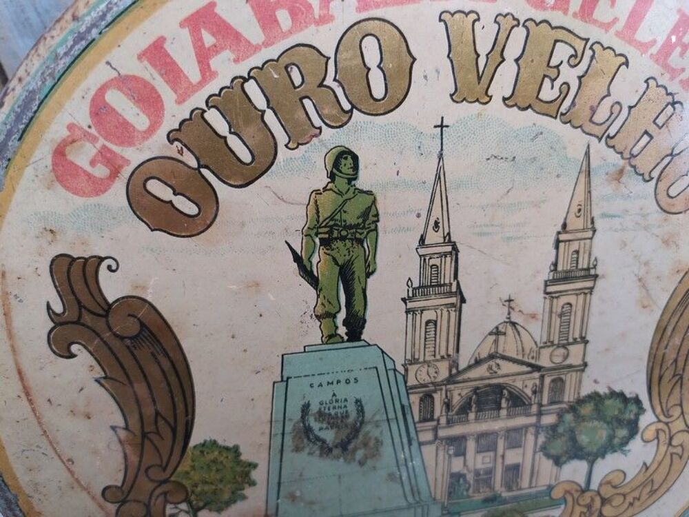 Boite Publicitaire Goiabada Geleada Ouro Velho Campos Do Rio 