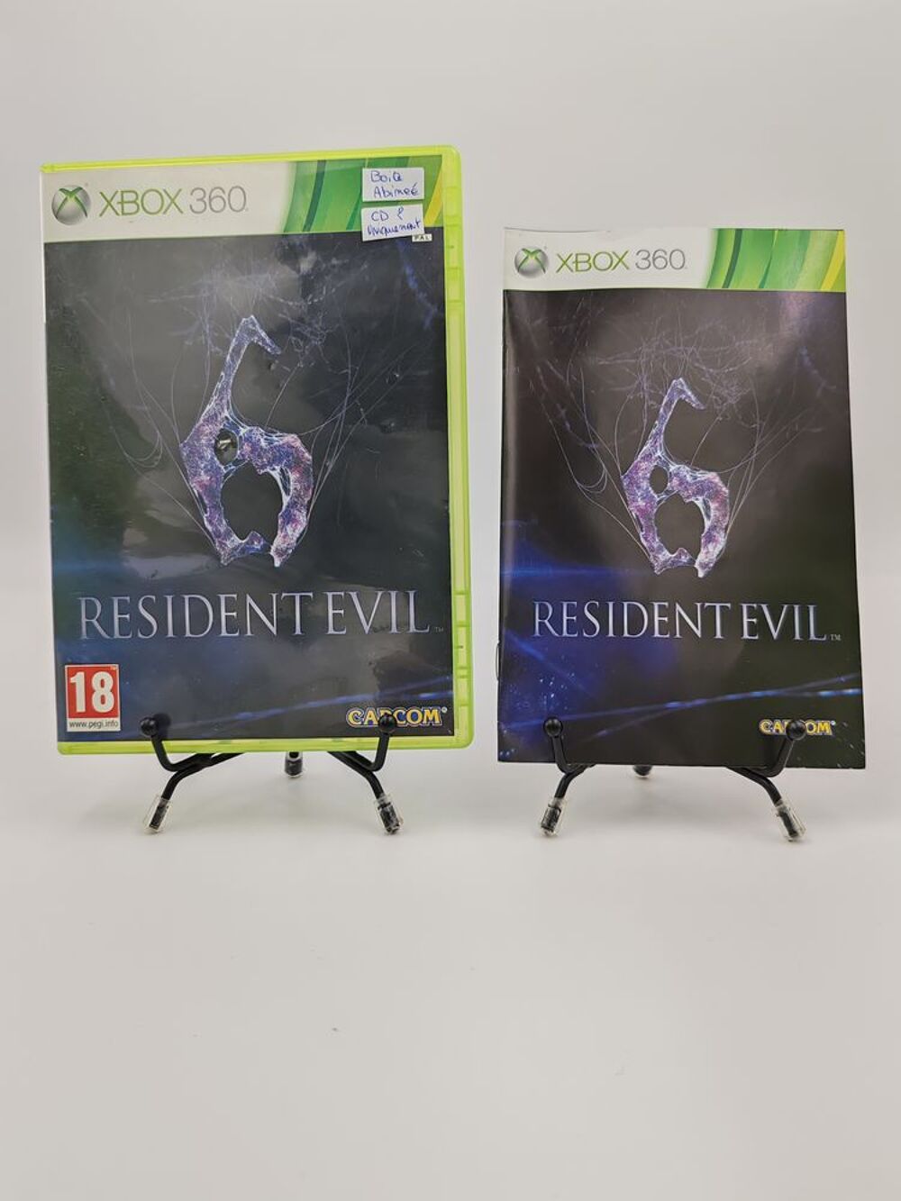 Jeu Xbox 360 Resident Evil 6 en boite, complet (manque CD1) Consoles et jeux vidéos