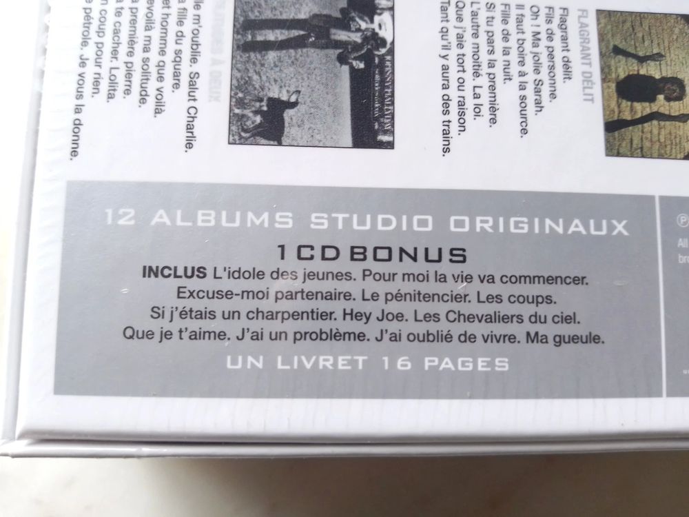 Johnny Hallyday Coffret 13 Cd " Essentiel Vol. 1" Neuf Scell CD et vinyles