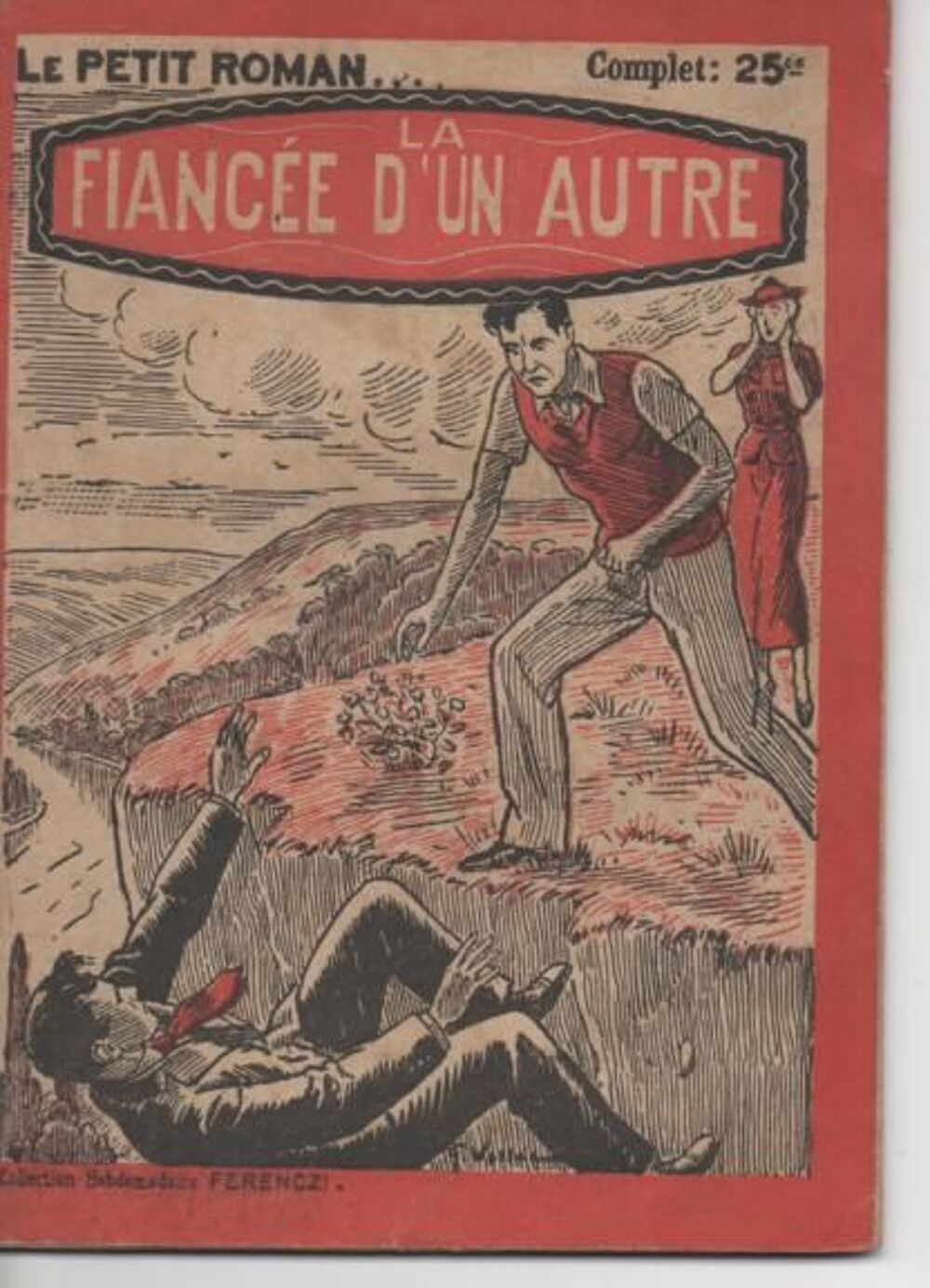 Max DERVIOUX La fianc&eacute;e d'un autre Le petit roman d'aventures n&deg; 452 Livres et BD