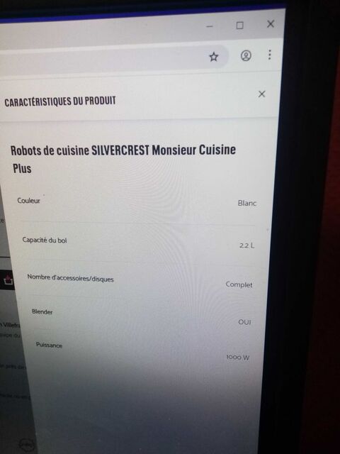 monsieur cuisine comme neuf 250 Biarritz (64)