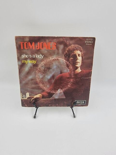 Vinyle 45 tours Tom Jones : She's a Lady / My Way  3 Vulbens (74)