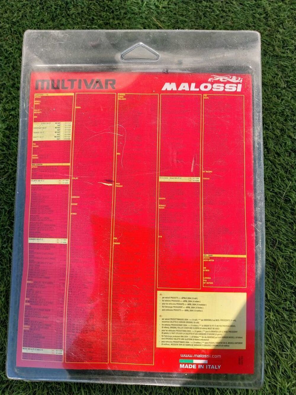 Kit variateur Malossi pour scooter 50cm3
Tr&egrave;s bon &eacute;tat tr&egrave;s peu utilis&eacute; Sports