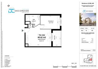  Appartement � vendre 2 pi�ces 40 m�