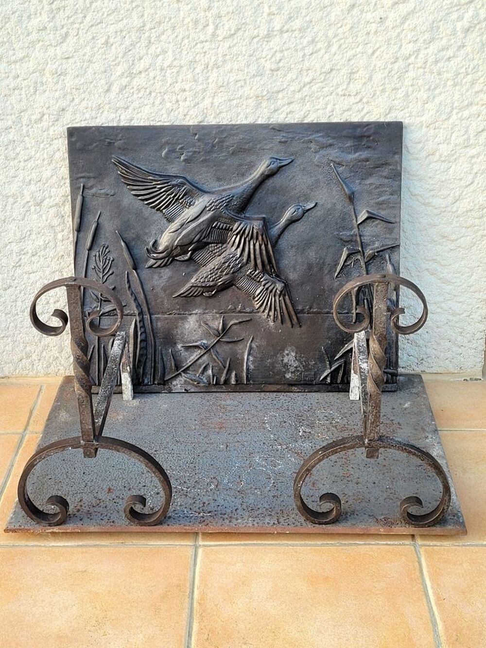 Bel ensemble de plaques de chemin&eacute;e Bricolage