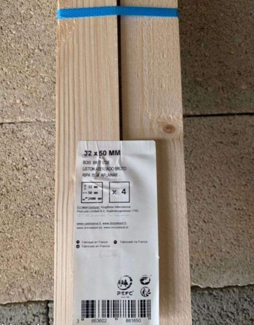 Planches, tasseaux et poutres neufs Bricolage