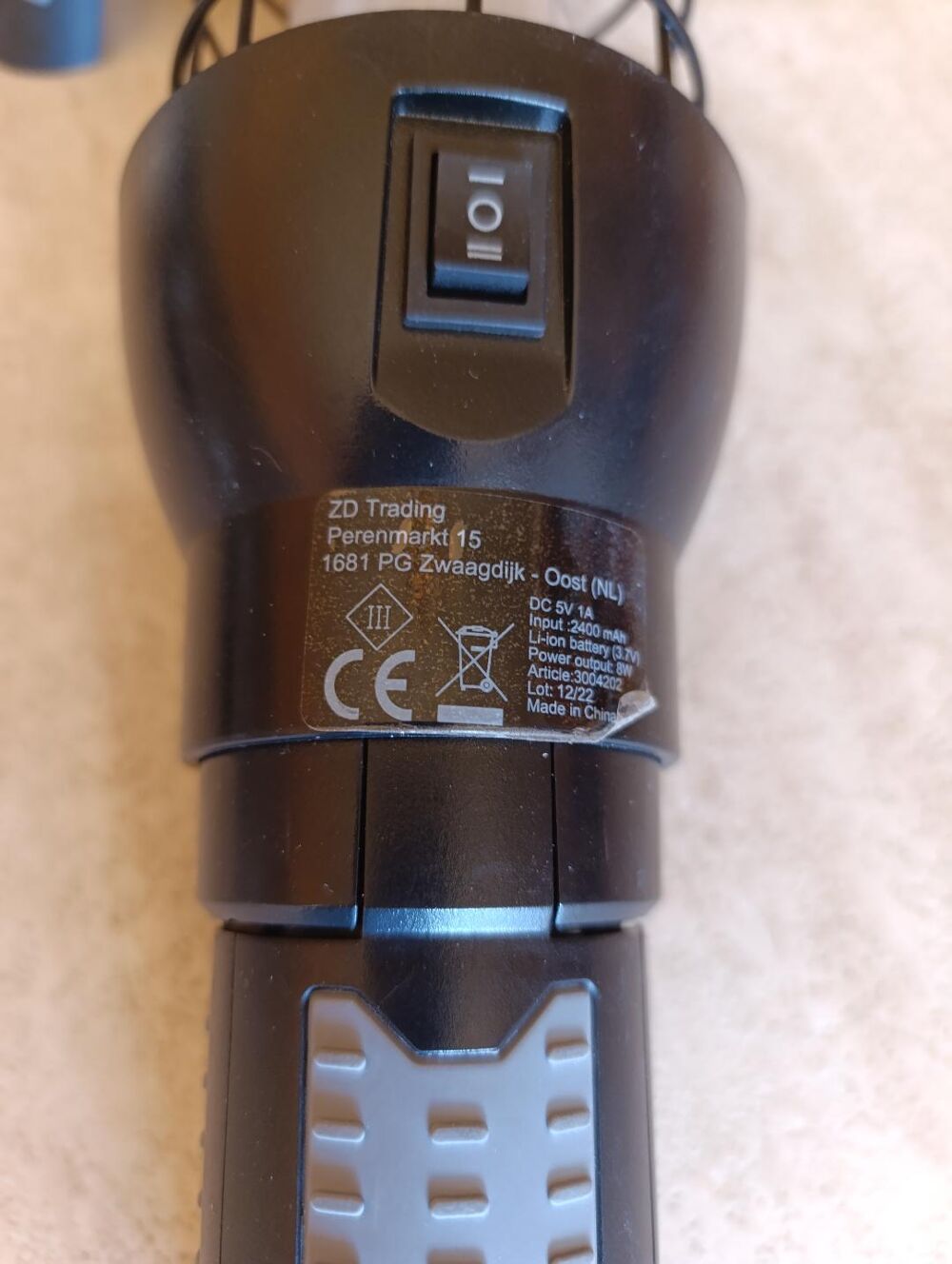 Lampe rechargeable Bricolage