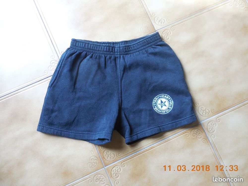 short noir 12 ans Vêtements enfants